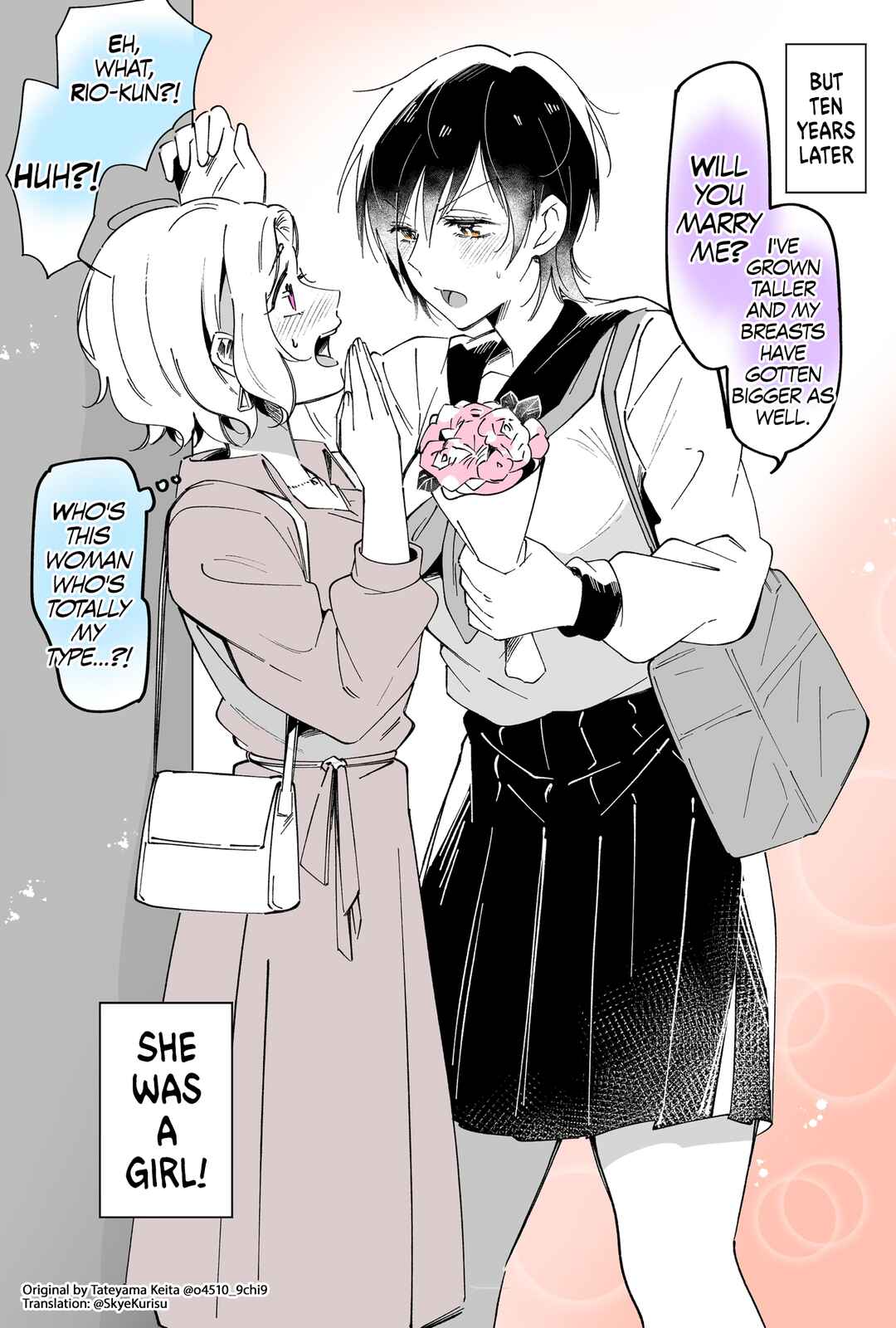 Page 2 Chapter Unknown_9404 Even Though Im a Lesbian a Boy in the Neighborhood Asked Me to Marry Him. But Ten Years Later...