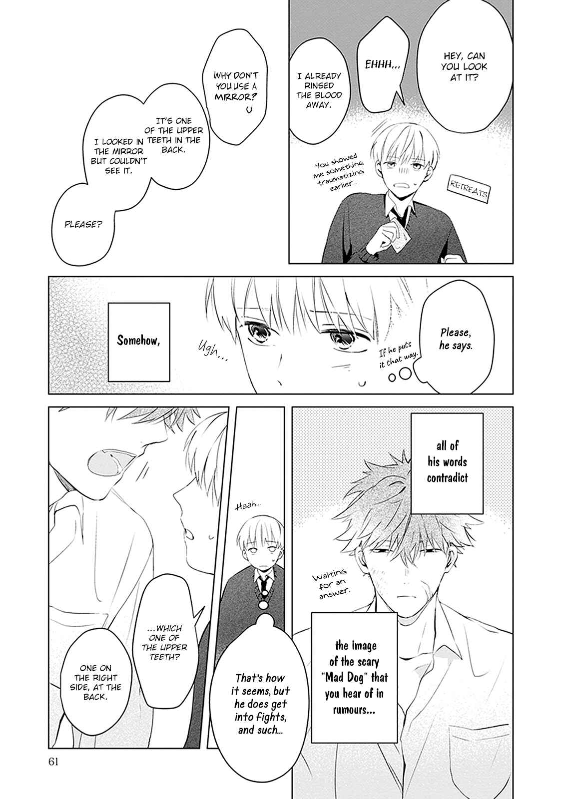 Page 22 Chapter 2 Me wa Kuchi Hodo ni Koi to Iu