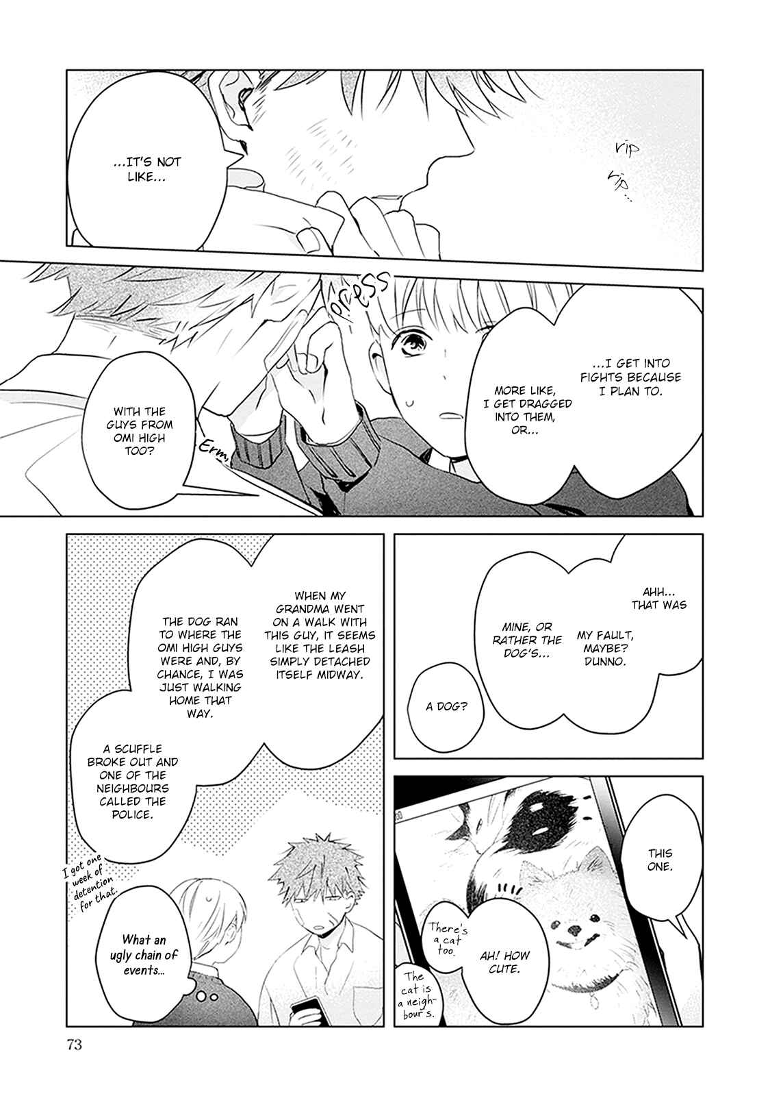 Page 34 Chapter 2 Me wa Kuchi Hodo ni Koi to Iu