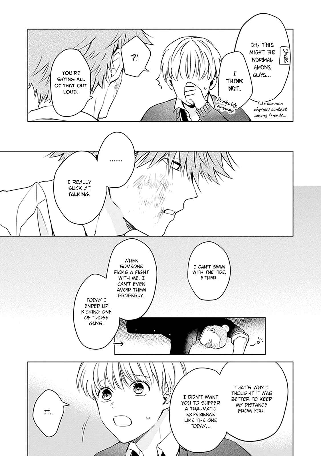 Page 34 Chapter 4 Me wa Kuchi Hodo ni Koi to Iu