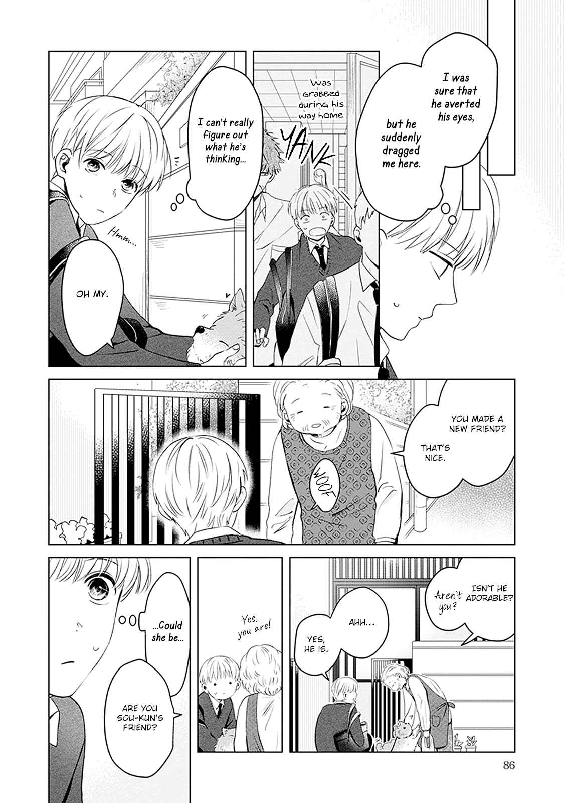Page 13 Chapter 3 Me wa Kuchi Hodo ni Koi to Iu