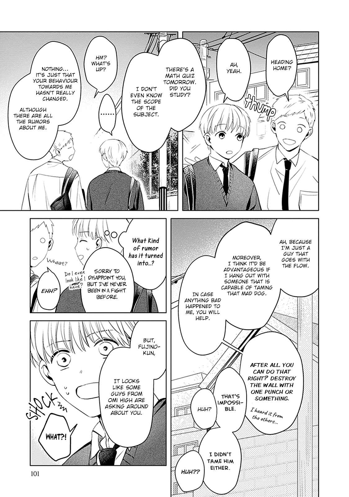 Page 28 Chapter 3 Me wa Kuchi Hodo ni Koi to Iu
