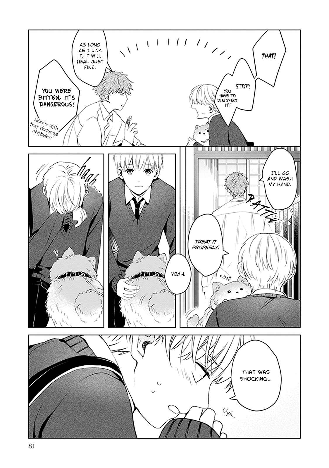 Page 8 Chapter 3 Me wa Kuchi Hodo ni Koi to Iu