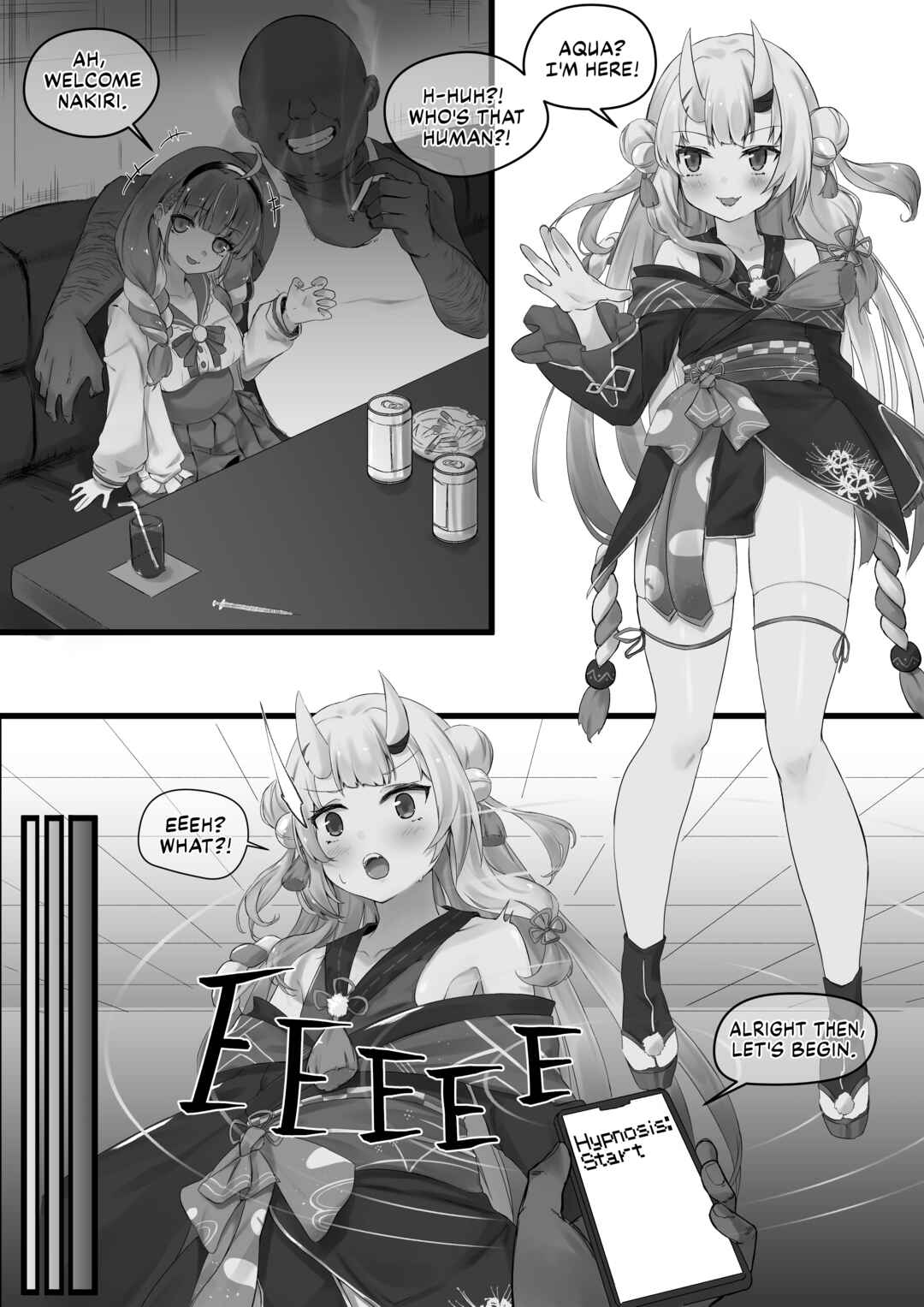 Page 1 Chapter Unknown_d475 Hololive - Saimin Aym (Doujinshi)