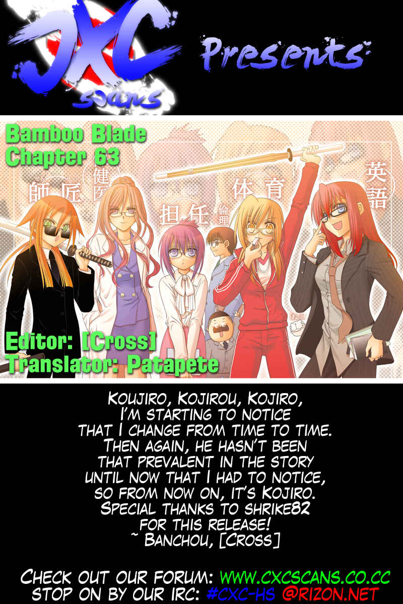 Page 29 Chapter 63 Bamboo Blade