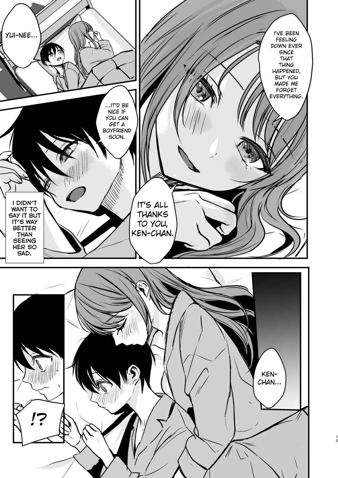 Page 12 Chapter Unknown_28d4 Konyaku Haki ni Natta Onee-chan o Nagusametara Otomari H Suru Koto ni Natta Boku.