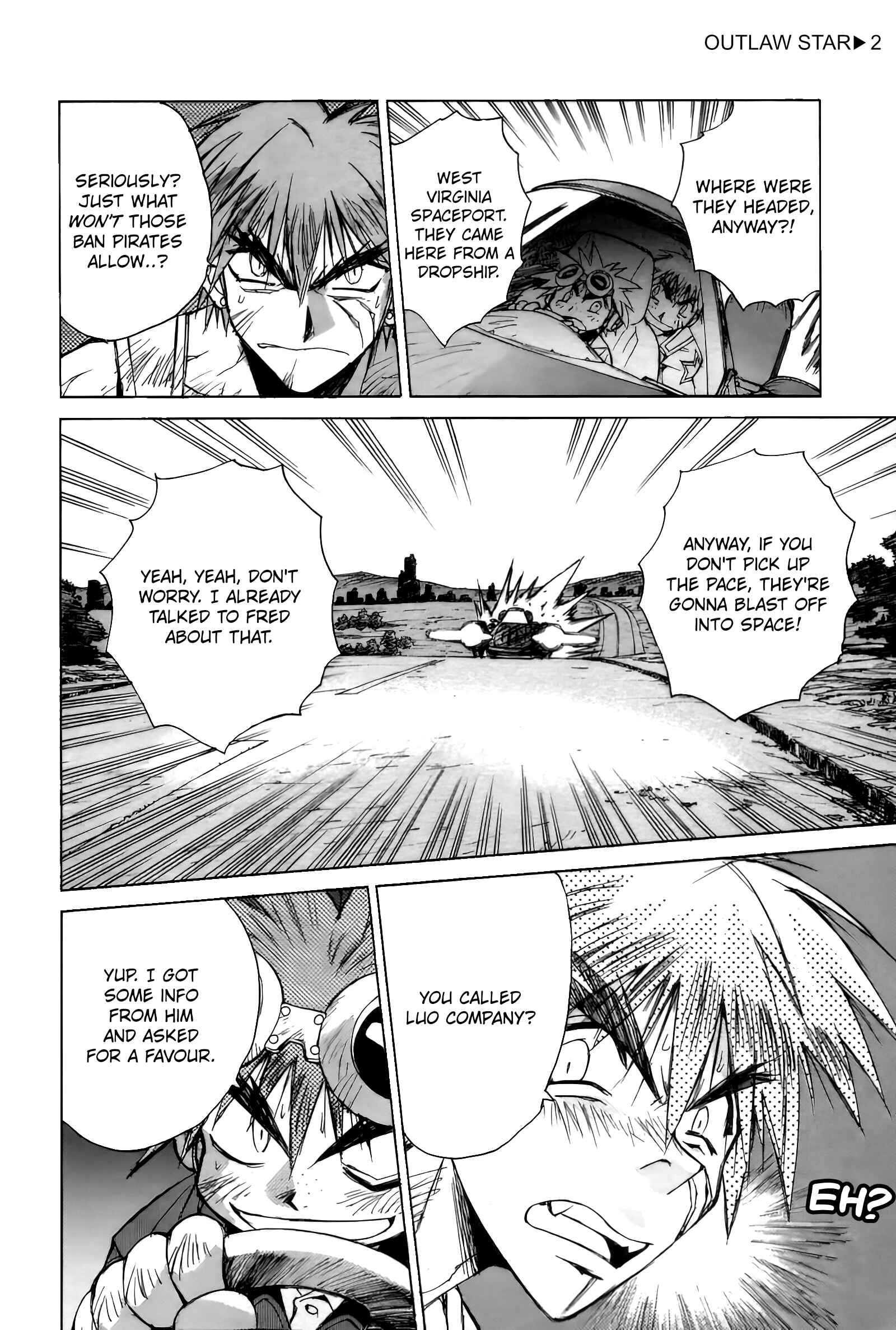 Page 6 Chapter 6 Outlaw Star