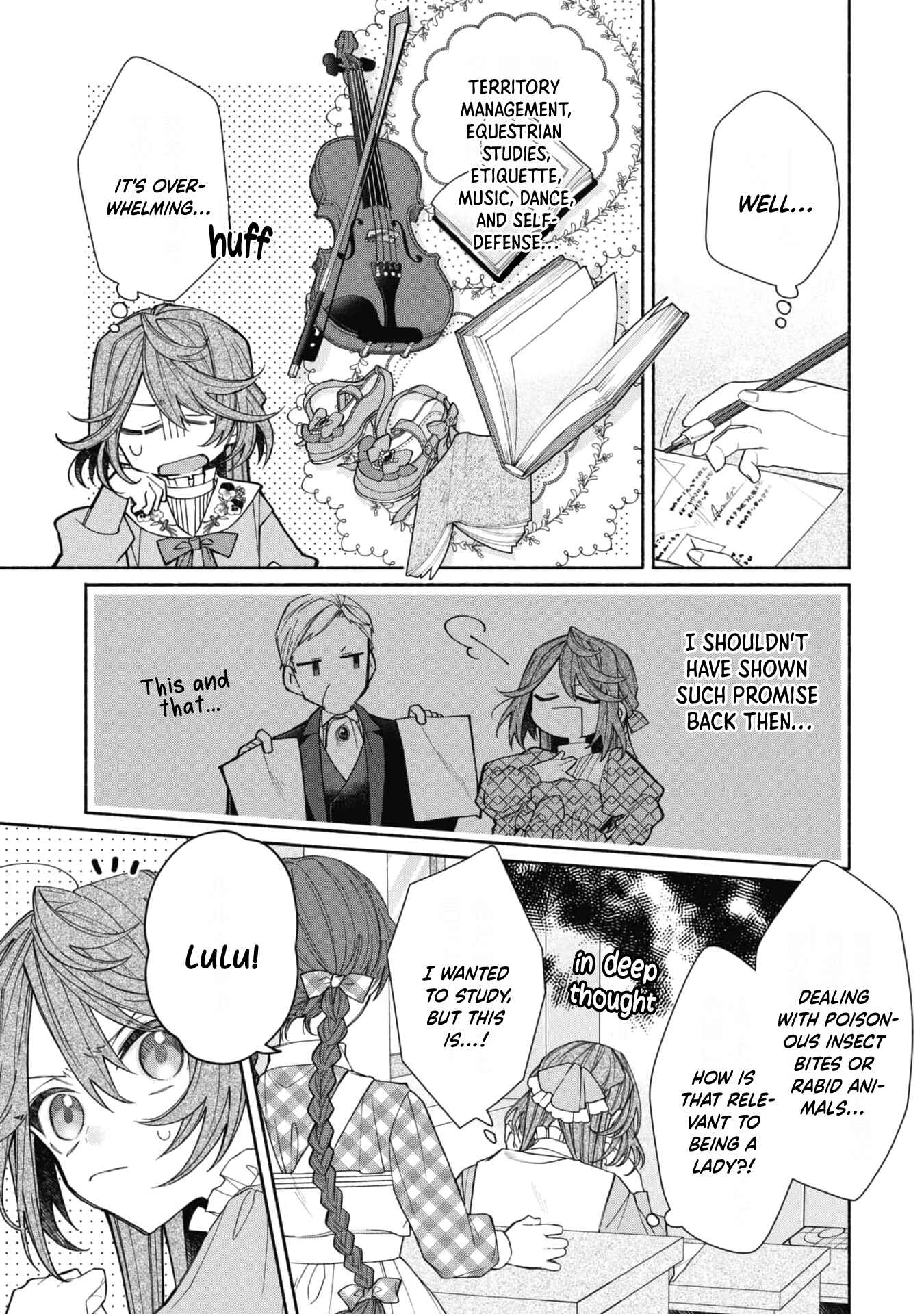 Page 4 Chapter 7 Moto Akuyaku Reijo Makimodotta node Ouji-sama kara Tousou Shiyou to Omoimasu!