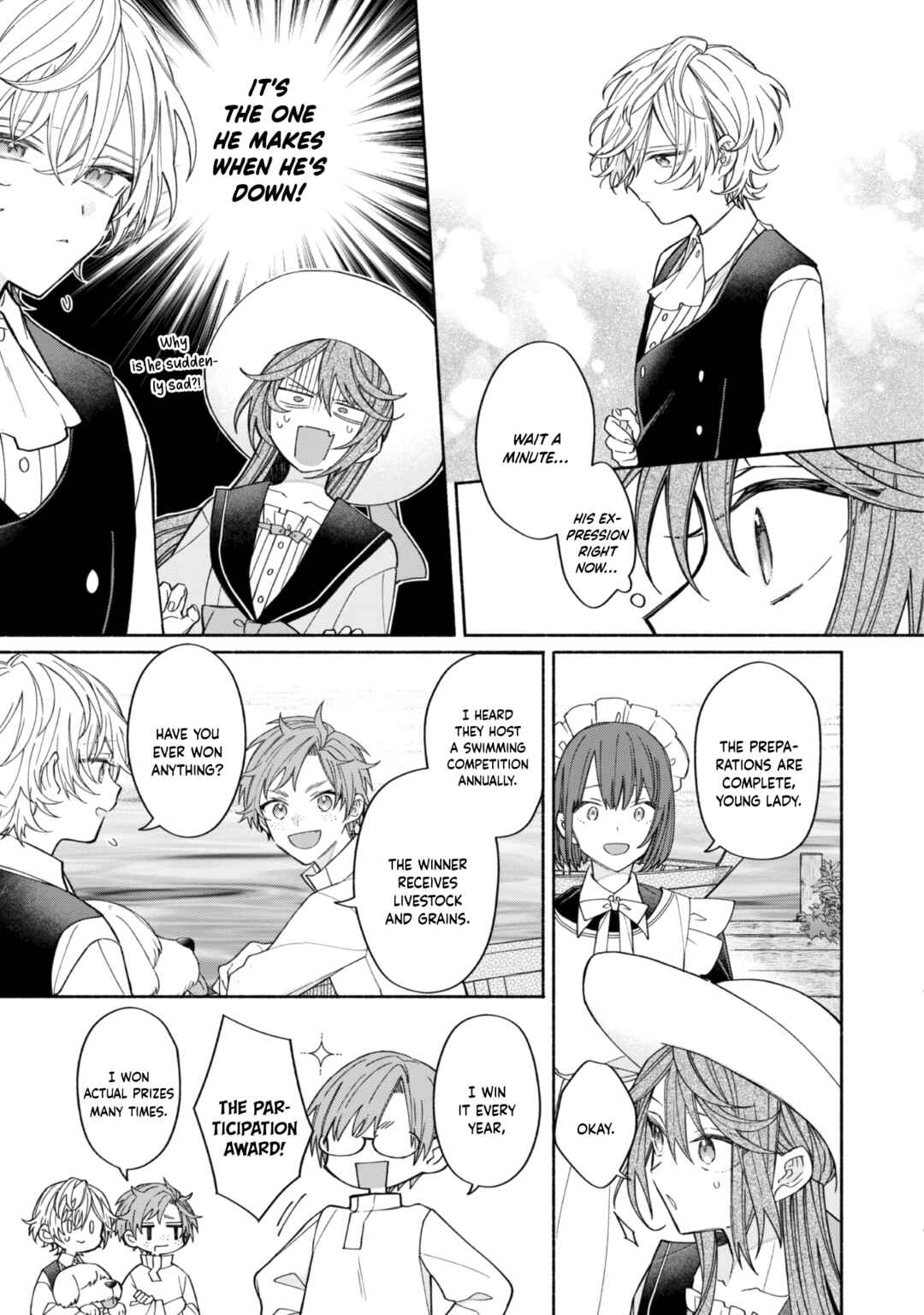 Page 4 Chapter 10 Moto Akuyaku Reijo Makimodotta node Ouji-sama kara Tousou Shiyou to Omoimasu!
