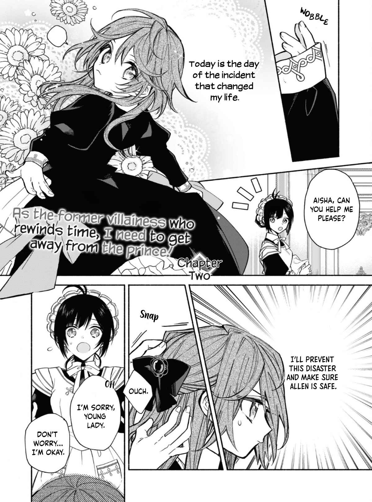 Page 2 Chapter 2 Moto Akuyaku Reijo Makimodotta node Ouji-sama kara Tousou Shiyou to Omoimasu!
