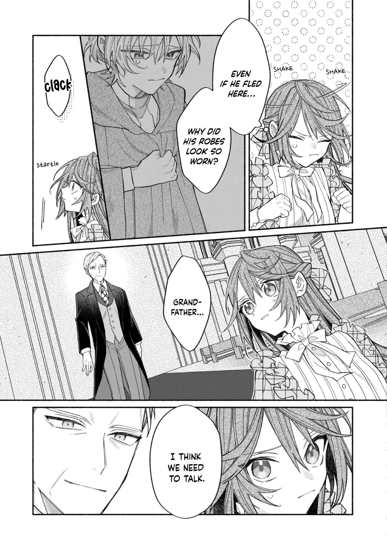 Page 22 Chapter 8 Moto Akuyaku Reijo Makimodotta node Ouji-sama kara Tousou Shiyou to Omoimasu!