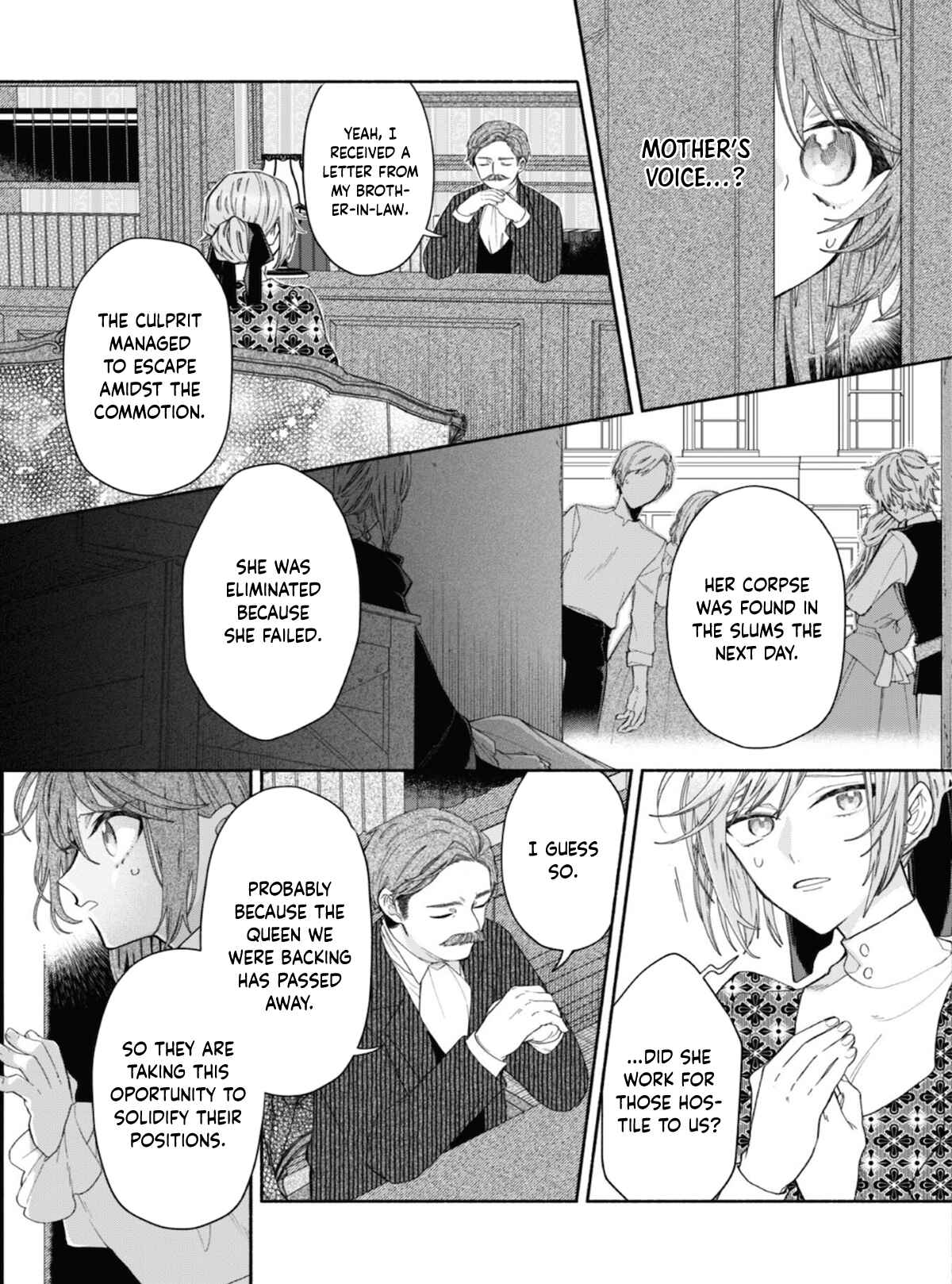 Page 14 Chapter 3.2 Moto Akuyaku Reijo Makimodotta node Ouji-sama kara Tousou Shiyou to Omoimasu!