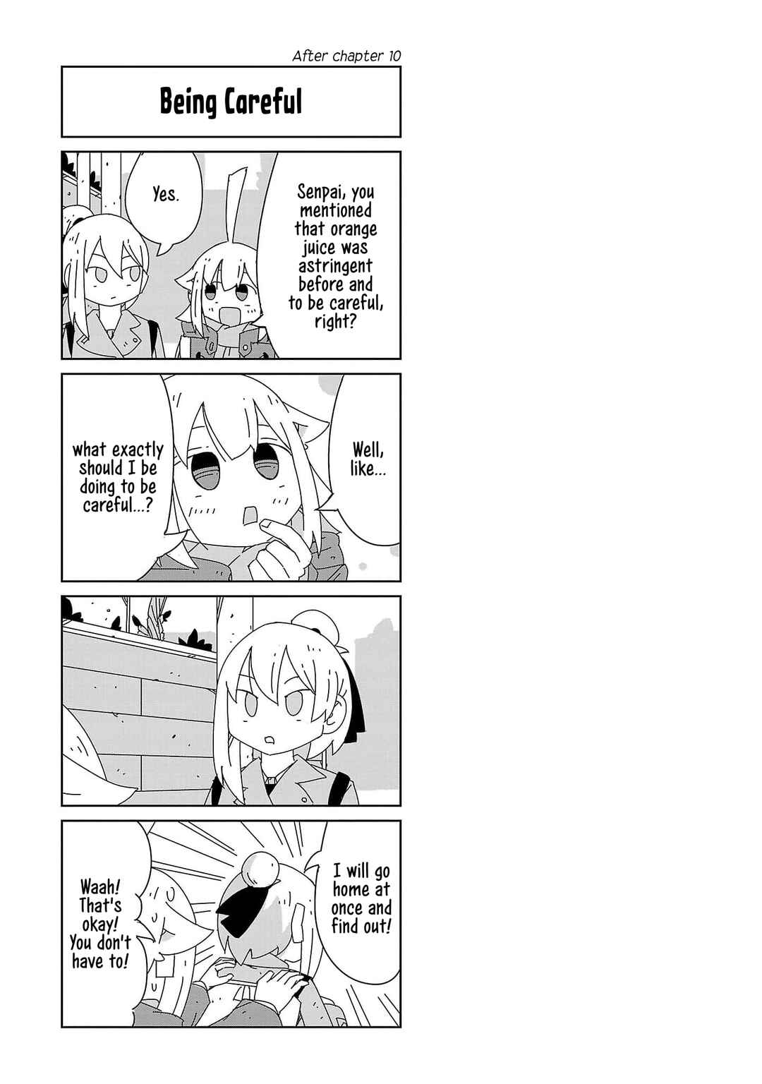 Page 6 Chapter 17.5 Hagino-san Wants to Quit the Wind Ensemble