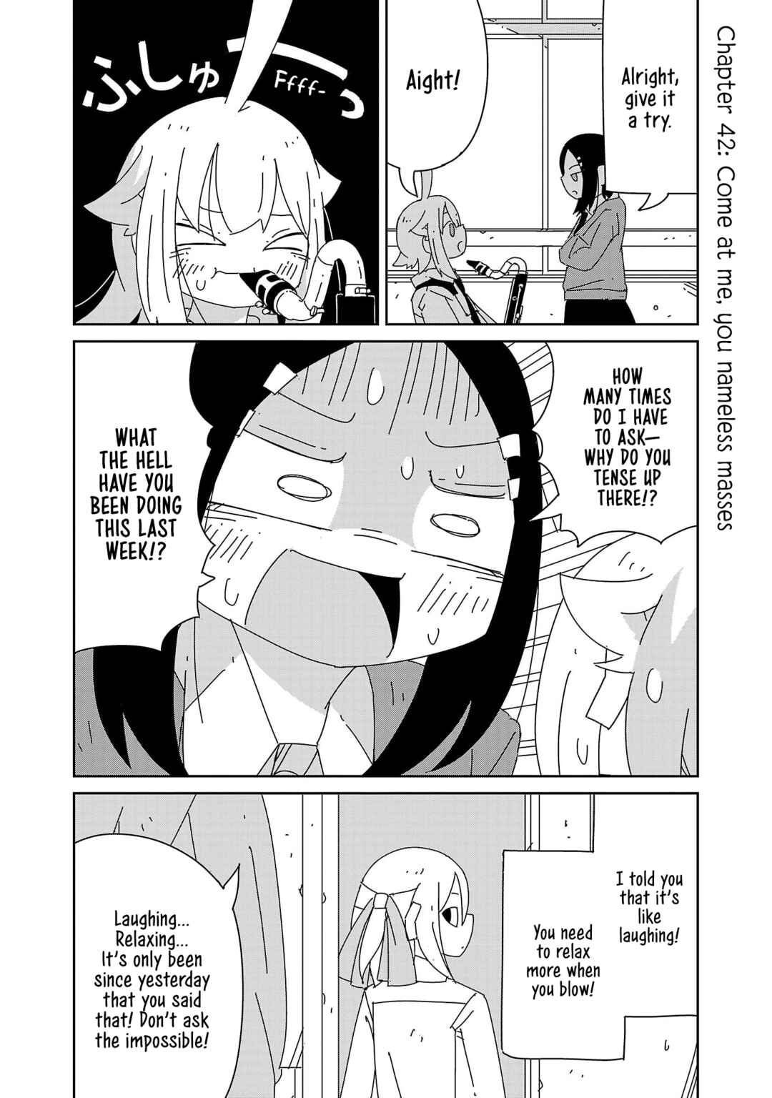 Page 1 Chapter 42 Hagino-san Wants to Quit the Wind Ensemble
