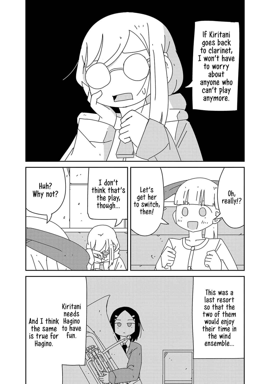 Page 4 Chapter 39 Hagino-san Wants to Quit the Wind Ensemble