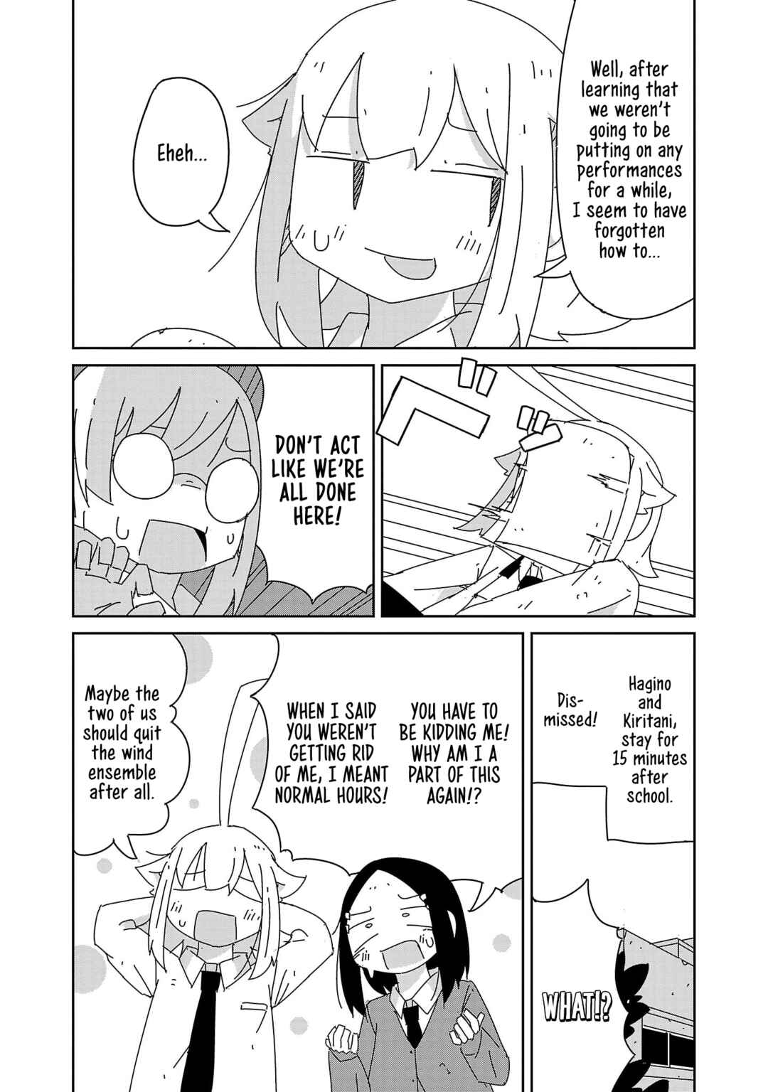 Page 14 Chapter 44 Hagino-san Wants to Quit the Wind Ensemble