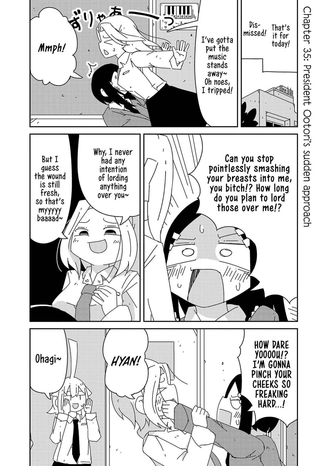 Page 1 Chapter 35 Hagino-san Wants to Quit the Wind Ensemble