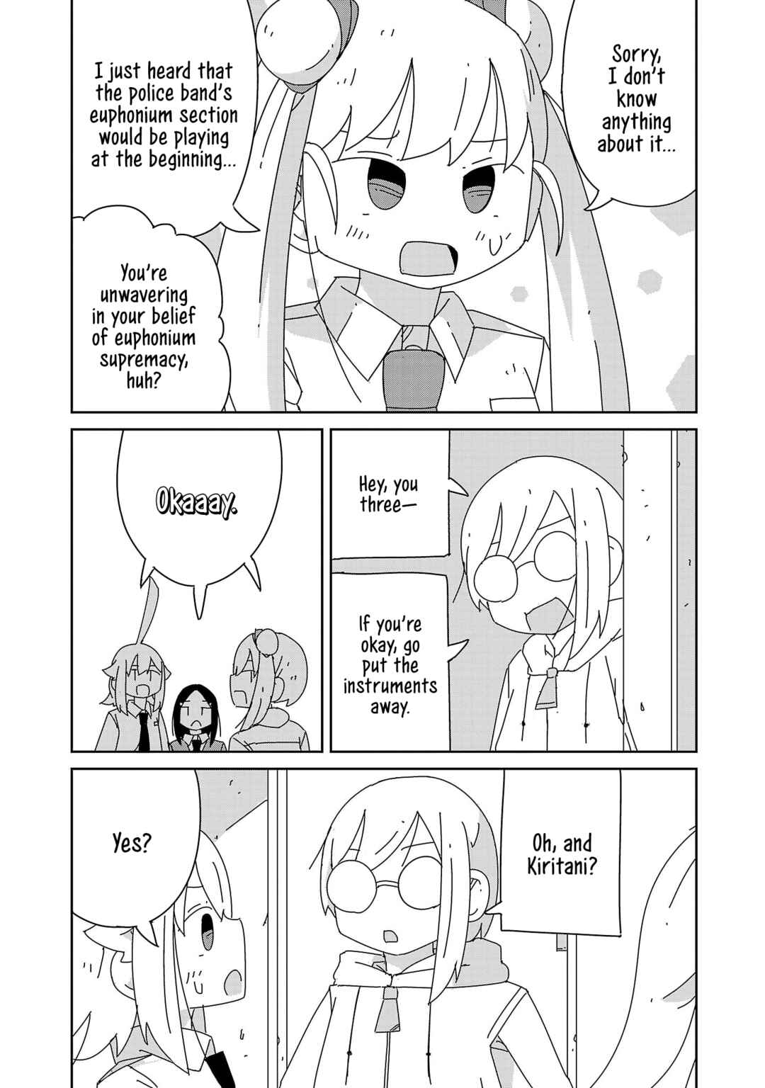 Page 13 Chapter 32 Hagino-san Wants to Quit the Wind Ensemble