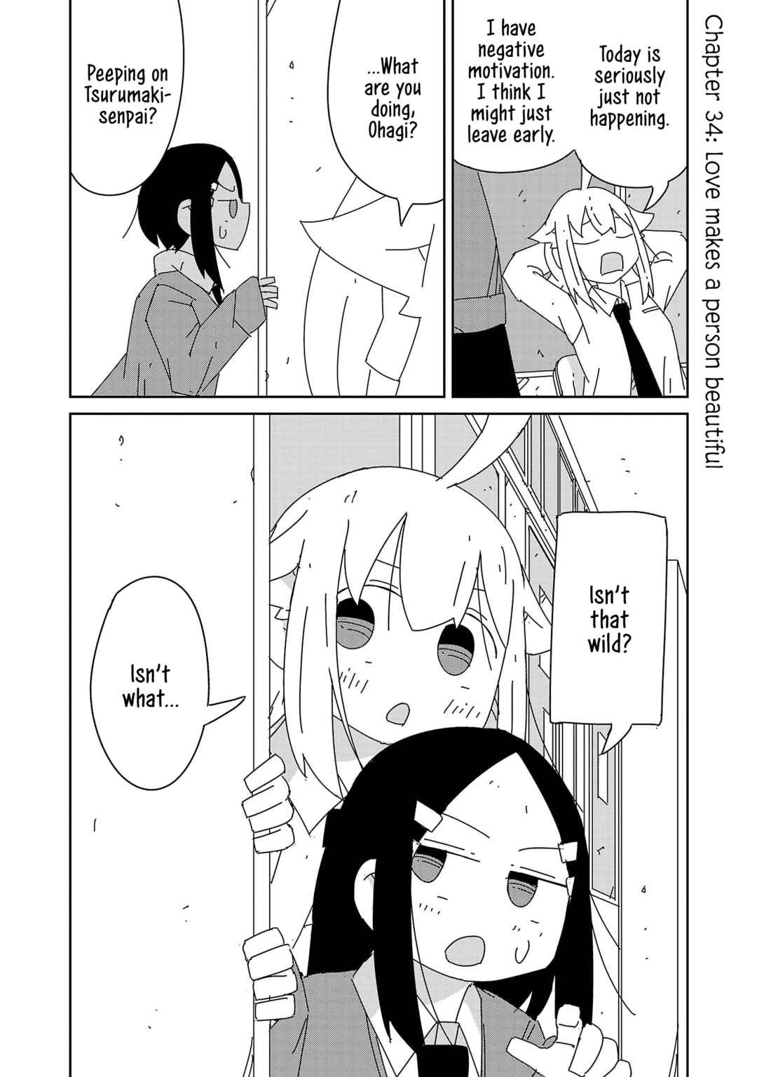 Page 1 Chapter 34 Hagino-san Wants to Quit the Wind Ensemble