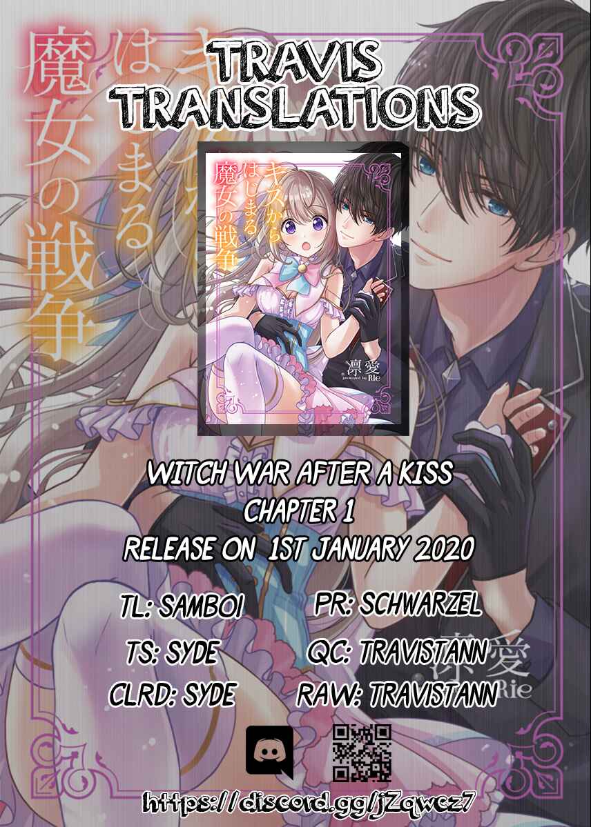 Page 1 Chapter 1 Kiss Kara Hajimaru Majo no Sensou