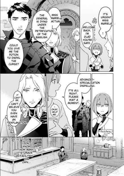 Page 7 Chapter 2.3 Ikinokori Renkinjutsushi wa Machi de Shizuka ni Kurashitai ~Rinkan no Mahou-yaku~
