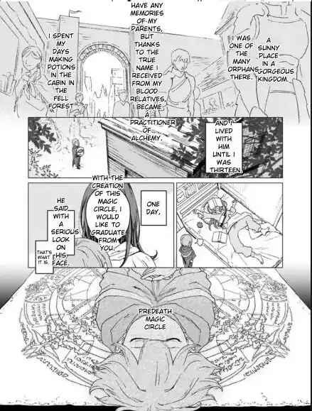Page 9 Chapter 1 Ikinokori Renkinjutsushi wa Machi de Shizuka ni Kurashitai ~Rinkan no Mahou-yaku~