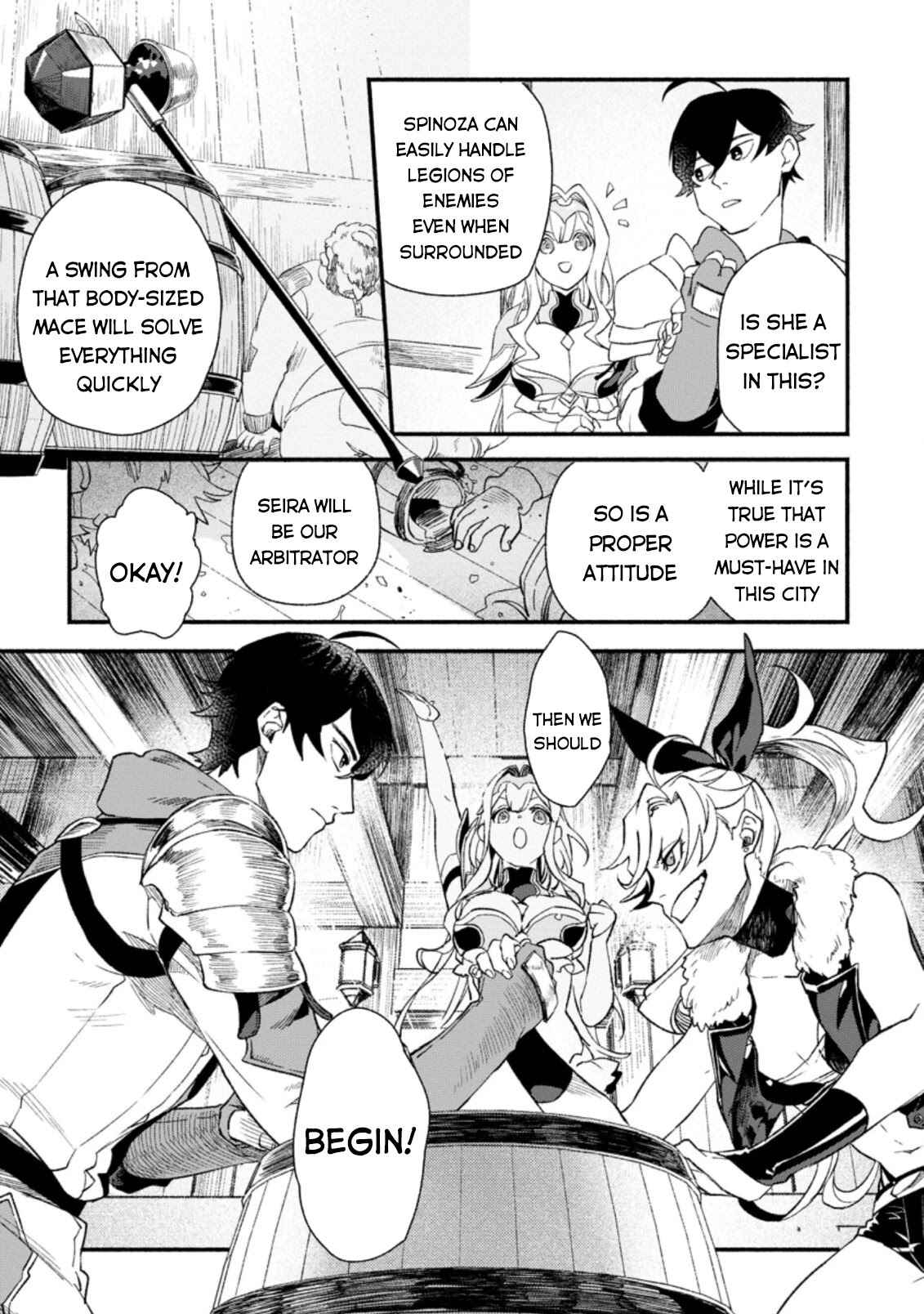 Page 22 Chapter 4 Sono Monban, Saikyou Nitsuki ~Tsuihou Sareta Bougyo Ryoku 9999 no Senshi, Outo no Monban Toshite Musou Suru~