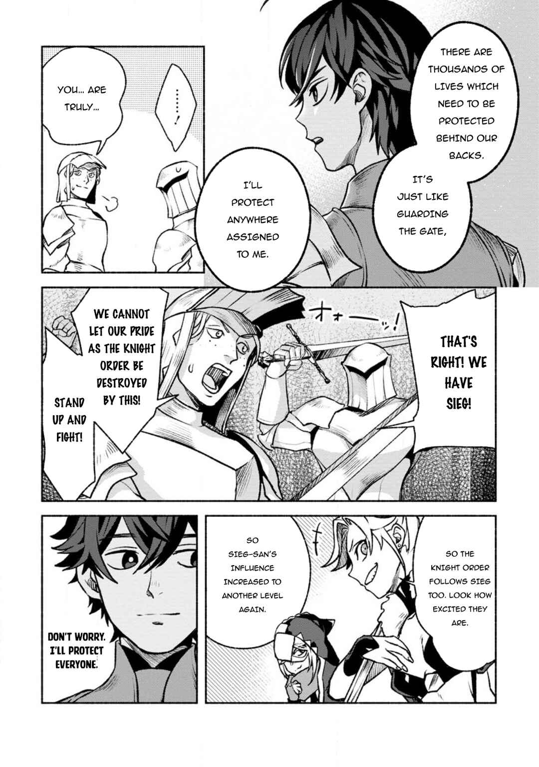 Page 6 Chapter 26.1 Sono Monban, Saikyou Nitsuki ~Tsuihou Sareta Bougyo Ryoku 9999 no Senshi, Outo no Monban Toshite Musou Suru~