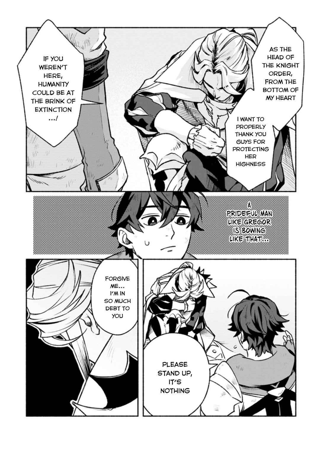 Page 13 Chapter 16 Sono Monban, Saikyou Nitsuki ~Tsuihou Sareta Bougyo Ryoku 9999 no Senshi, Outo no Monban Toshite Musou Suru~