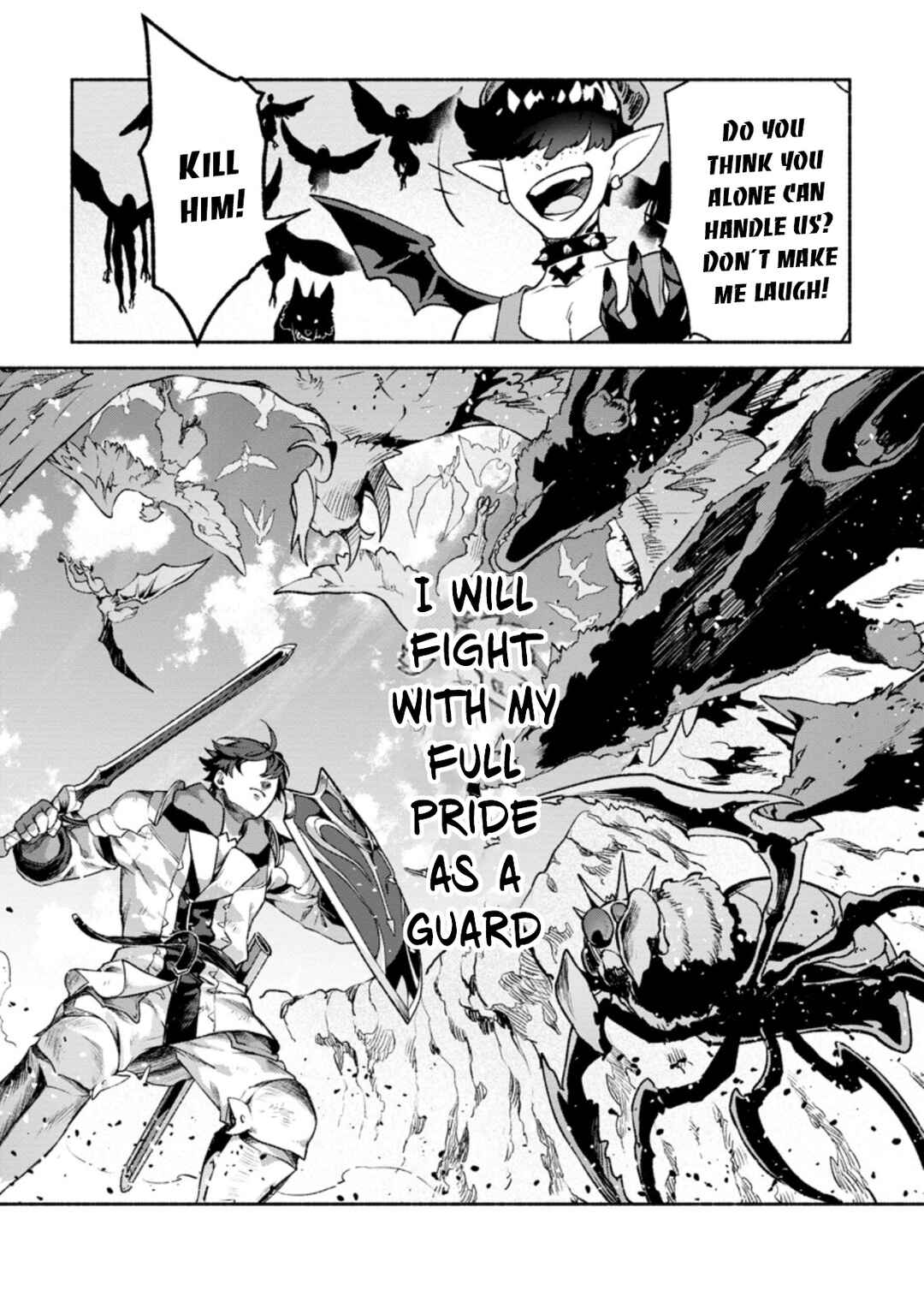 Page 4 Chapter 16 Sono Monban, Saikyou Nitsuki ~Tsuihou Sareta Bougyo Ryoku 9999 no Senshi, Outo no Monban Toshite Musou Suru~
