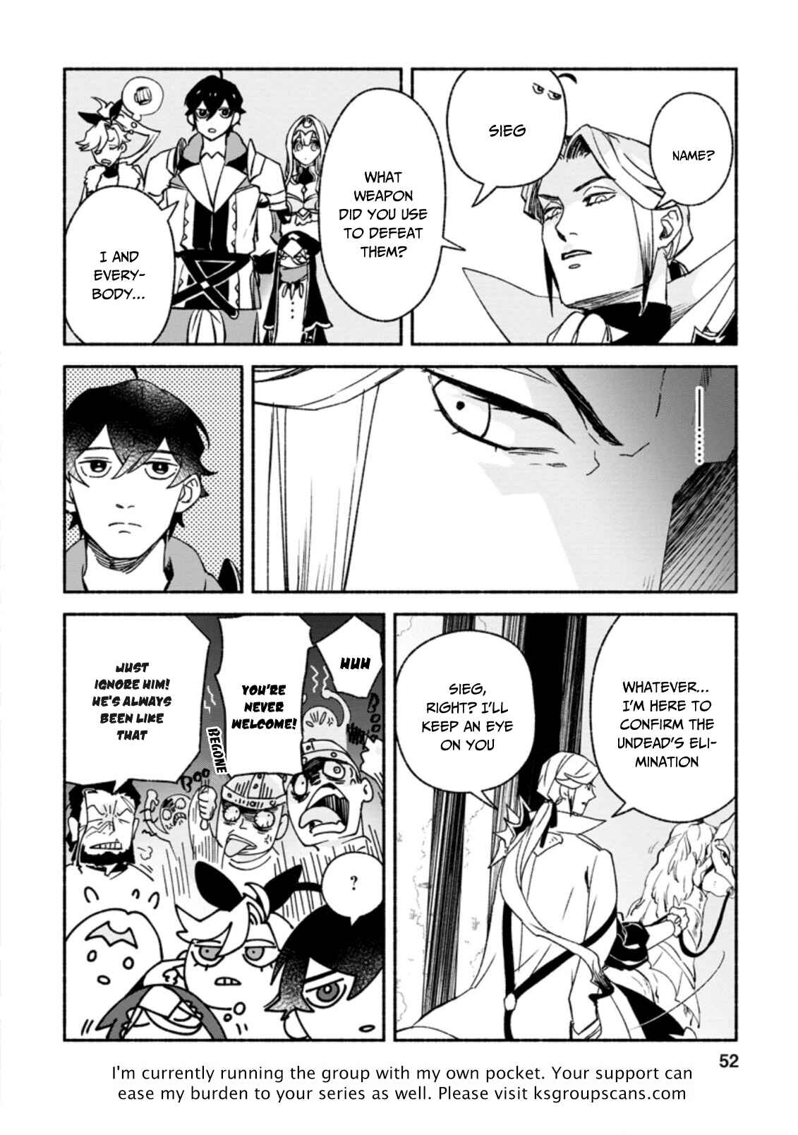 Page 11 Chapter 7.2 Sono Monban, Saikyou Nitsuki ~Tsuihou Sareta Bougyo Ryoku 9999 no Senshi, Outo no Monban Toshite Musou Suru~