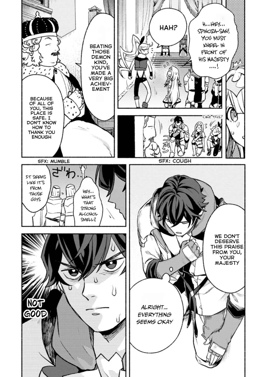 Page 9 Chapter 14.1 Sono Monban, Saikyou Nitsuki ~Tsuihou Sareta Bougyo Ryoku 9999 no Senshi, Outo no Monban Toshite Musou Suru~