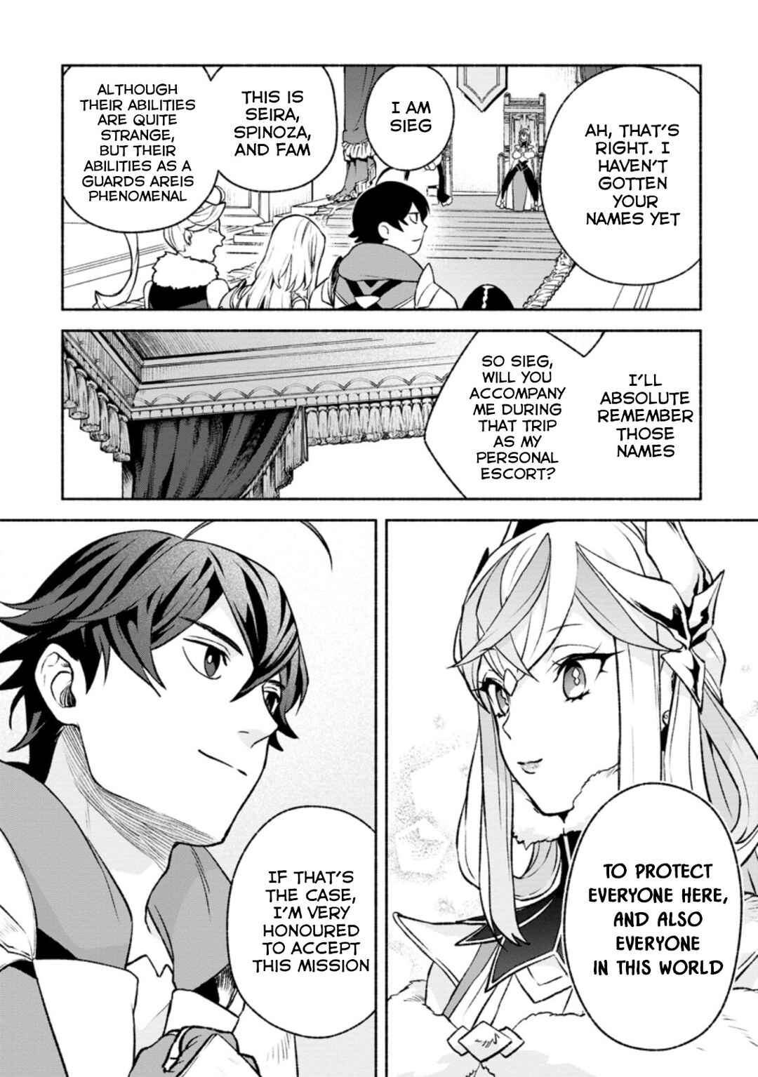 Page 7 Chapter 14.3 Sono Monban, Saikyou Nitsuki ~Tsuihou Sareta Bougyo Ryoku 9999 no Senshi, Outo no Monban Toshite Musou Suru~