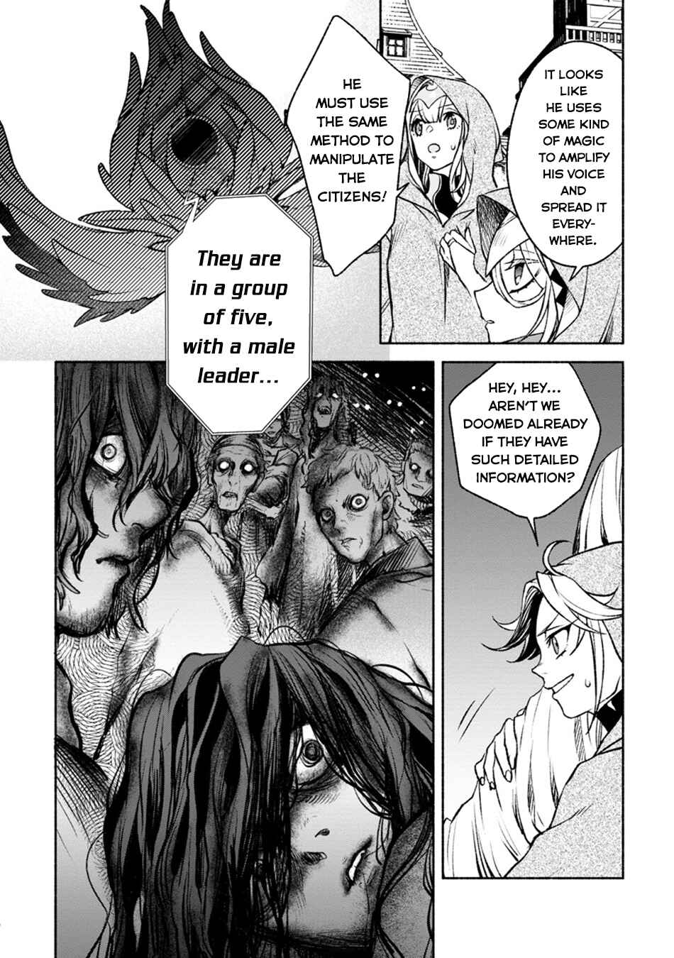 Page 12 Chapter 28.2 Sono Monban, Saikyou Nitsuki ~Tsuihou Sareta Bougyo Ryoku 9999 no Senshi, Outo no Monban Toshite Musou Suru~