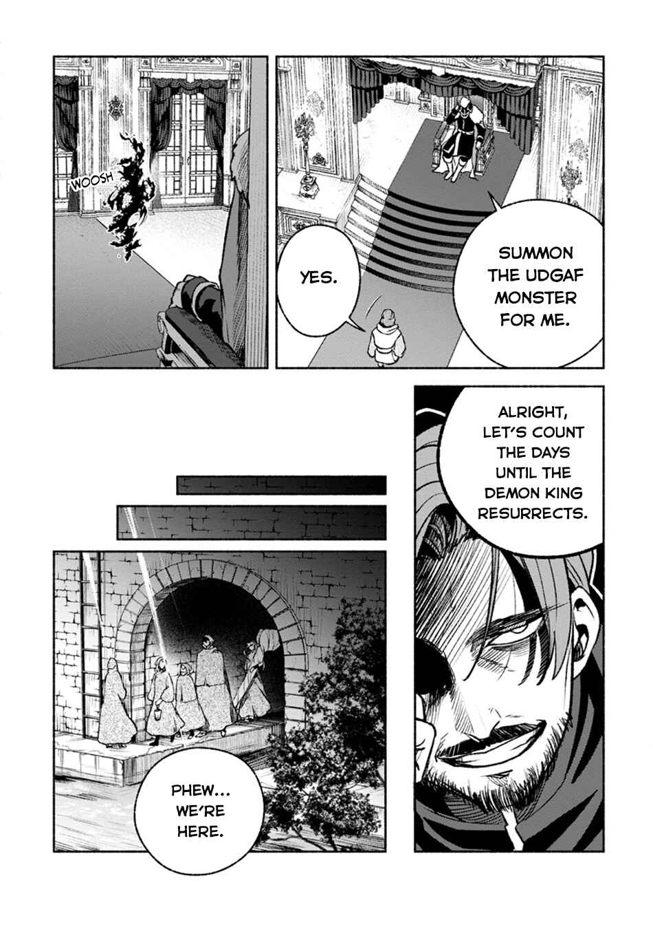 Page 8 Chapter 28.2 Sono Monban, Saikyou Nitsuki ~Tsuihou Sareta Bougyo Ryoku 9999 no Senshi, Outo no Monban Toshite Musou Suru~