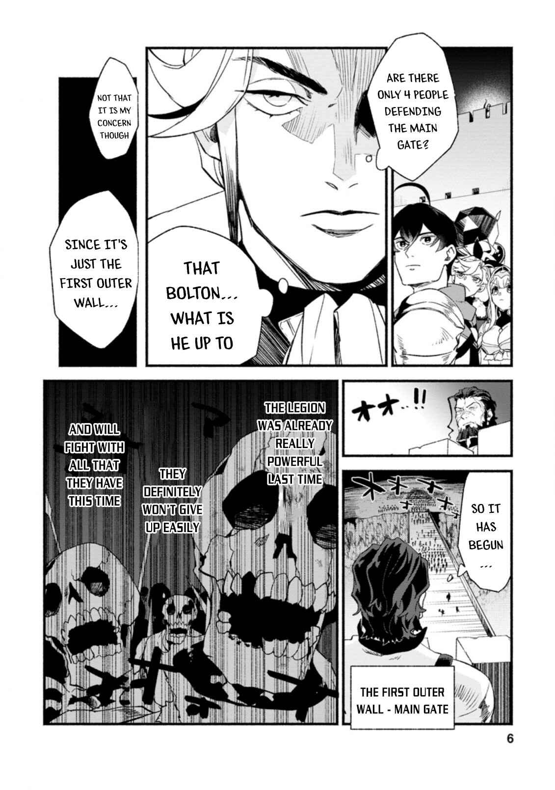 Page 5 Chapter 6 Sono Monban, Saikyou Nitsuki ~Tsuihou Sareta Bougyo Ryoku 9999 no Senshi, Outo no Monban Toshite Musou Suru~