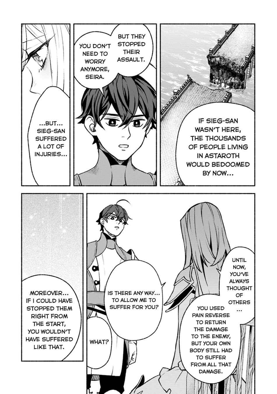 Page 12 Chapter 28.1 Sono Monban, Saikyou Nitsuki ~Tsuihou Sareta Bougyo Ryoku 9999 no Senshi, Outo no Monban Toshite Musou Suru~