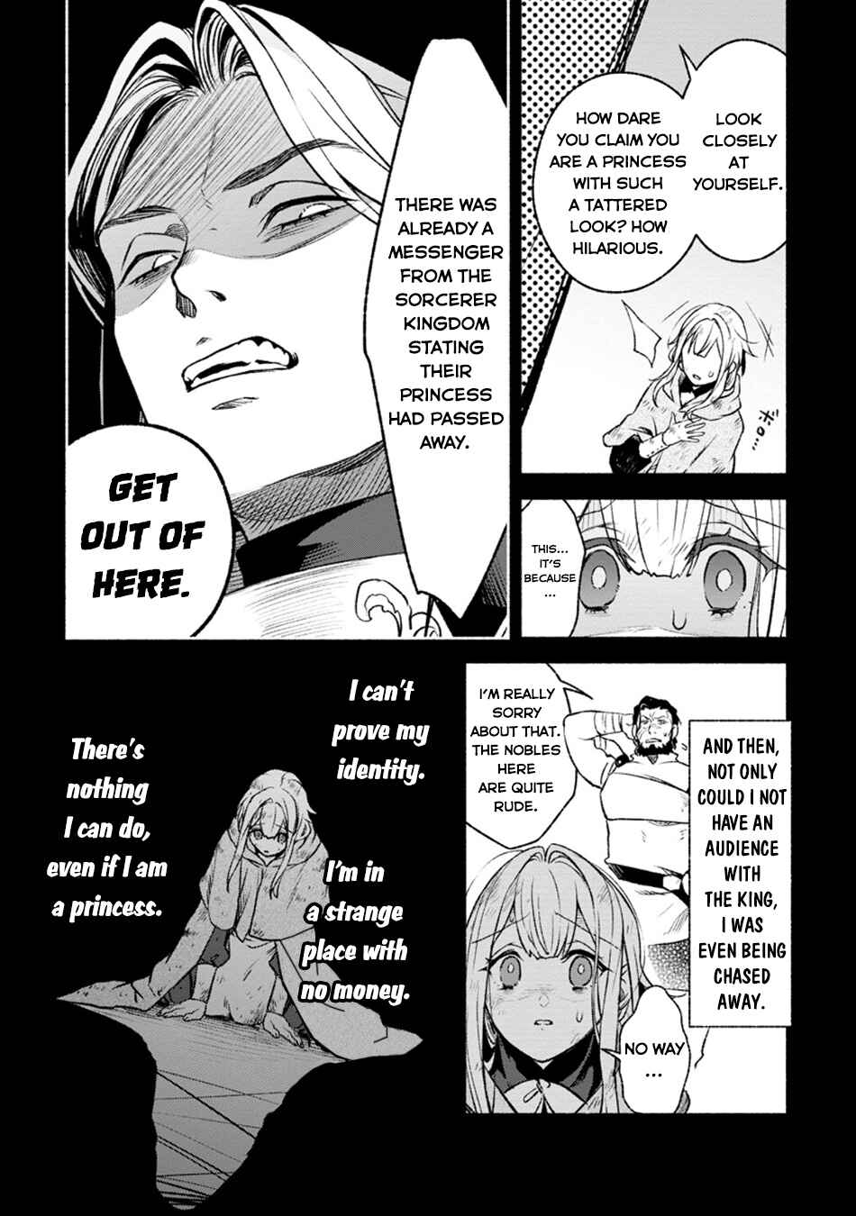 Page 4 Chapter 28.1 Sono Monban, Saikyou Nitsuki ~Tsuihou Sareta Bougyo Ryoku 9999 no Senshi, Outo no Monban Toshite Musou Suru~