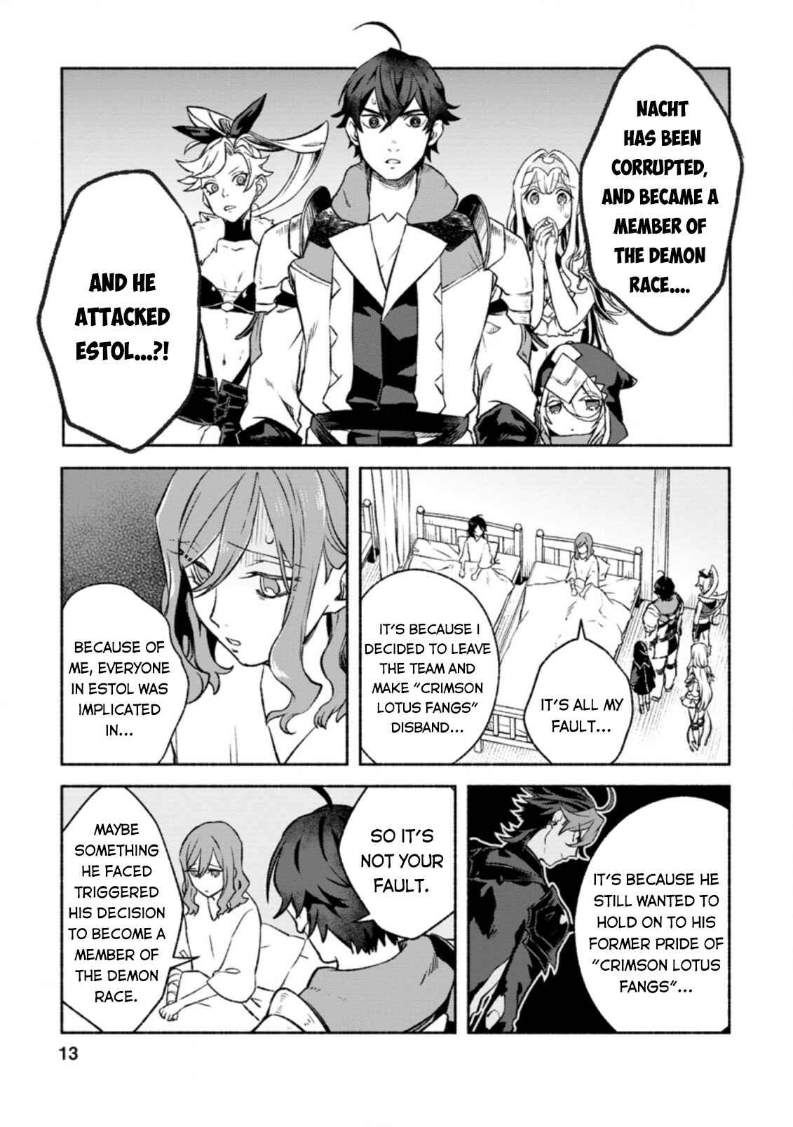 Page 12 Chapter 11 Sono Monban, Saikyou Nitsuki ~Tsuihou Sareta Bougyo Ryoku 9999 no Senshi, Outo no Monban Toshite Musou Suru~