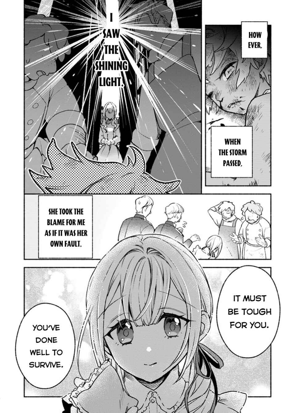 Page 10 Chapter 34.2 Sono Monban, Saikyou Nitsuki ~Tsuihou Sareta Bougyo Ryoku 9999 no Senshi, Outo no Monban Toshite Musou Suru~