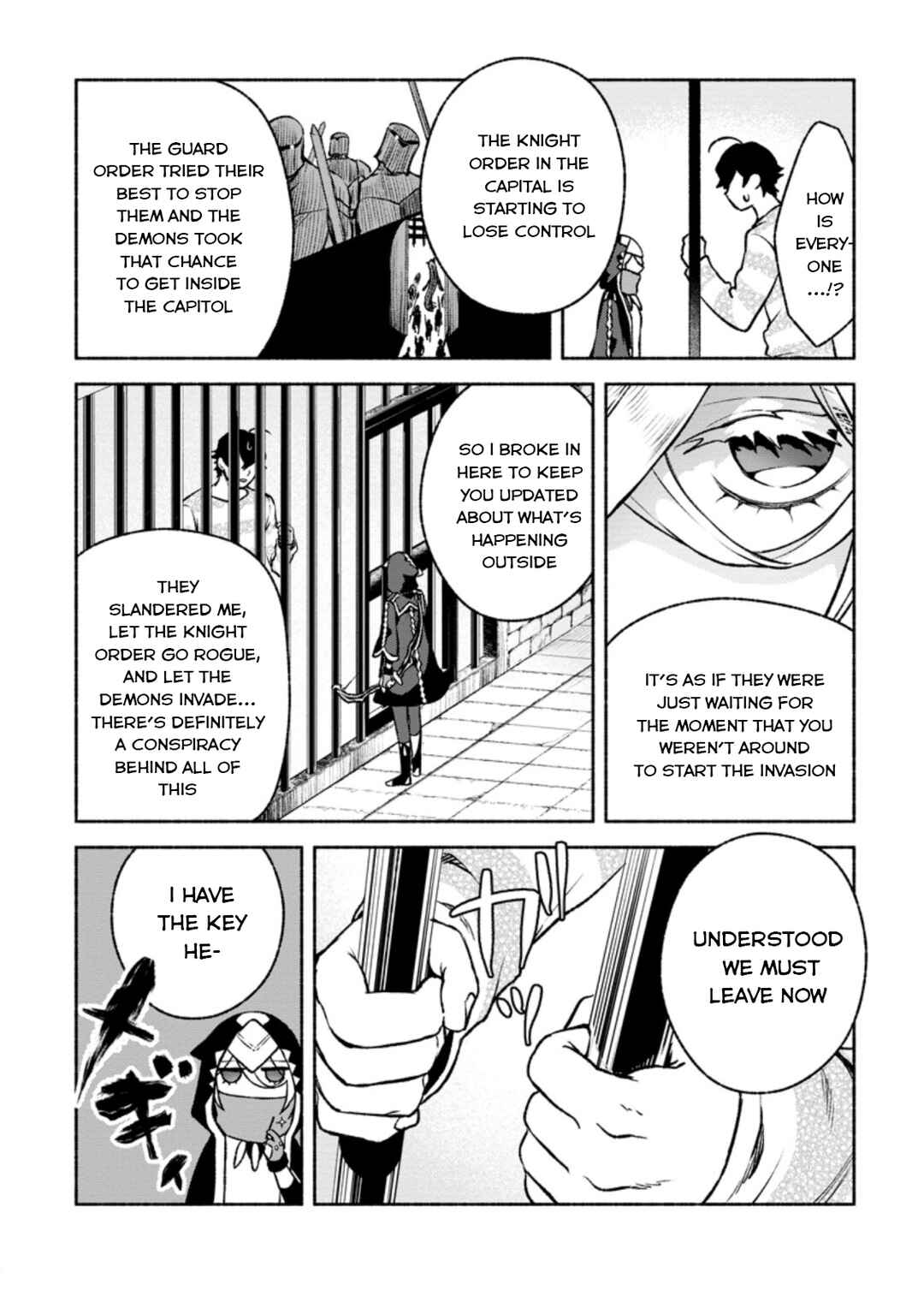 Page 25 Chapter 18 Sono Monban, Saikyou Nitsuki ~Tsuihou Sareta Bougyo Ryoku 9999 no Senshi, Outo no Monban Toshite Musou Suru~