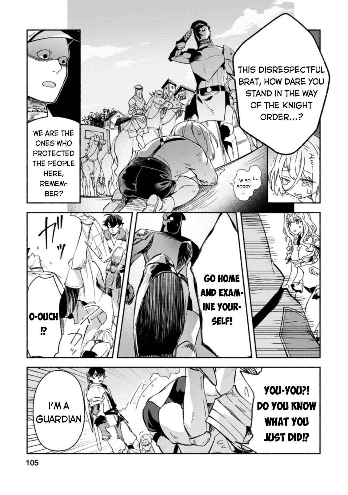 Page 8 Chapter 9 Sono Monban, Saikyou Nitsuki ~Tsuihou Sareta Bougyo Ryoku 9999 no Senshi, Outo no Monban Toshite Musou Suru~