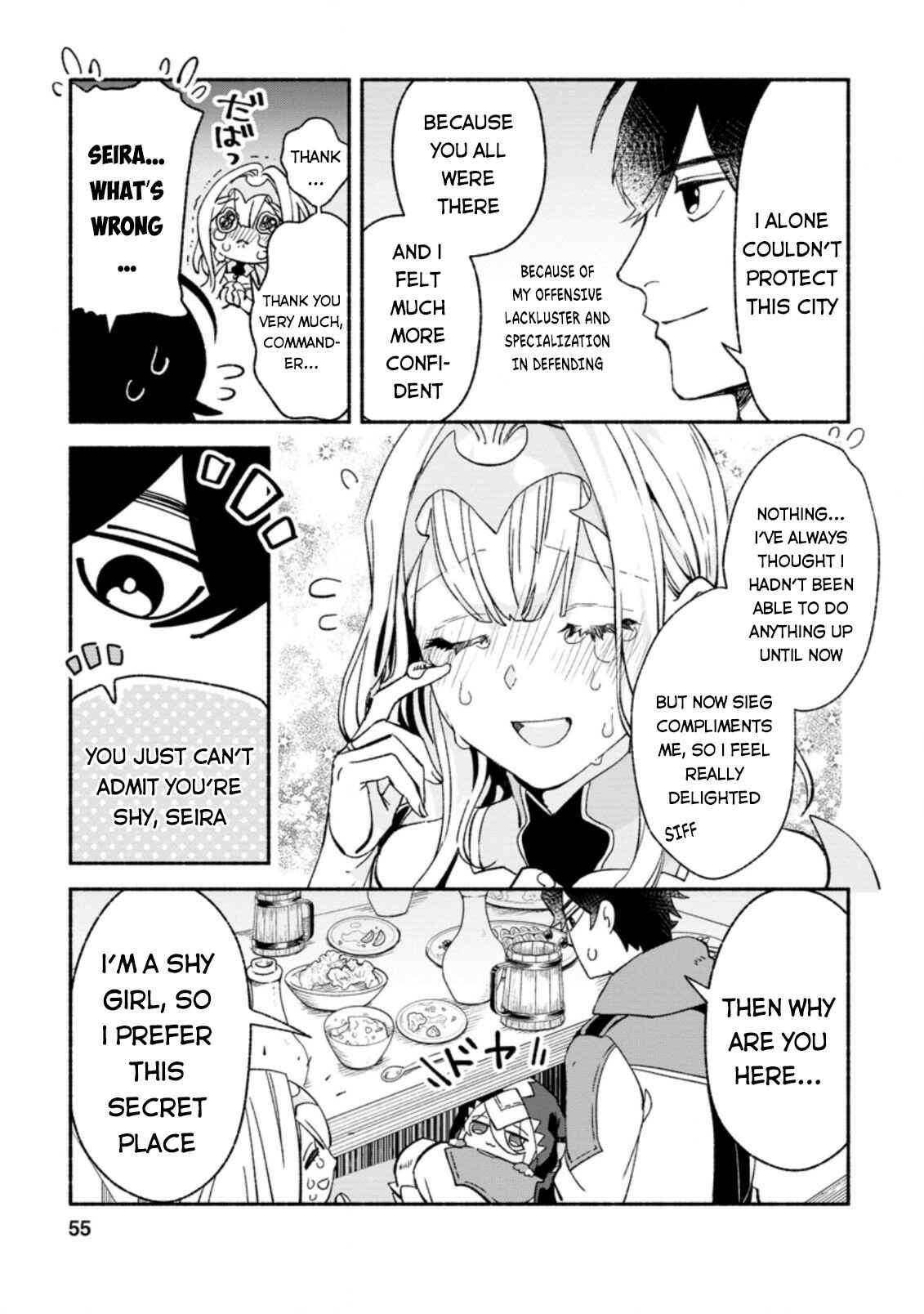Page 4 Chapter 7.3 Sono Monban, Saikyou Nitsuki ~Tsuihou Sareta Bougyo Ryoku 9999 no Senshi, Outo no Monban Toshite Musou Suru~