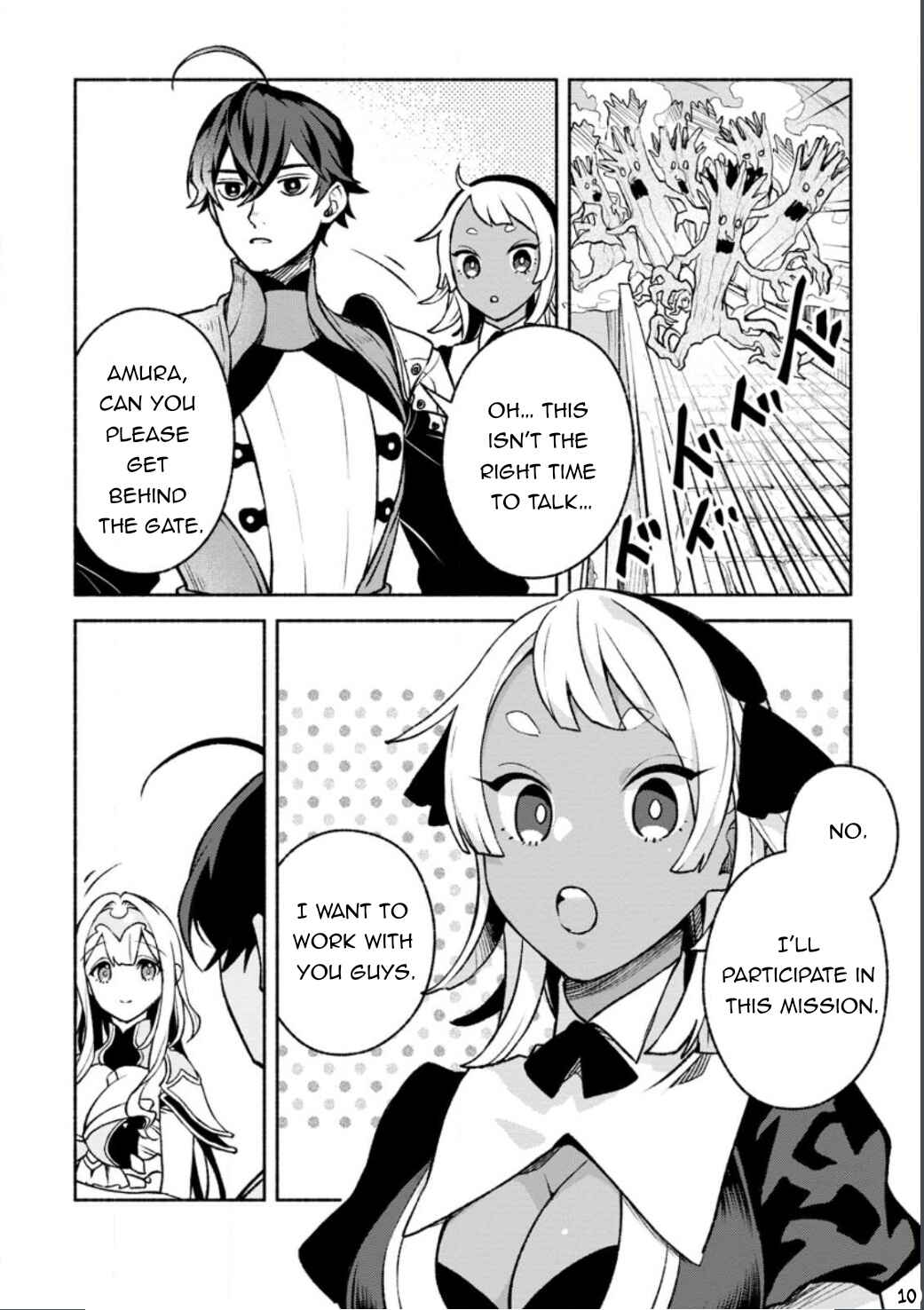 Page 11 Chapter 23 Sono Monban, Saikyou Nitsuki ~Tsuihou Sareta Bougyo Ryoku 9999 no Senshi, Outo no Monban Toshite Musou Suru~