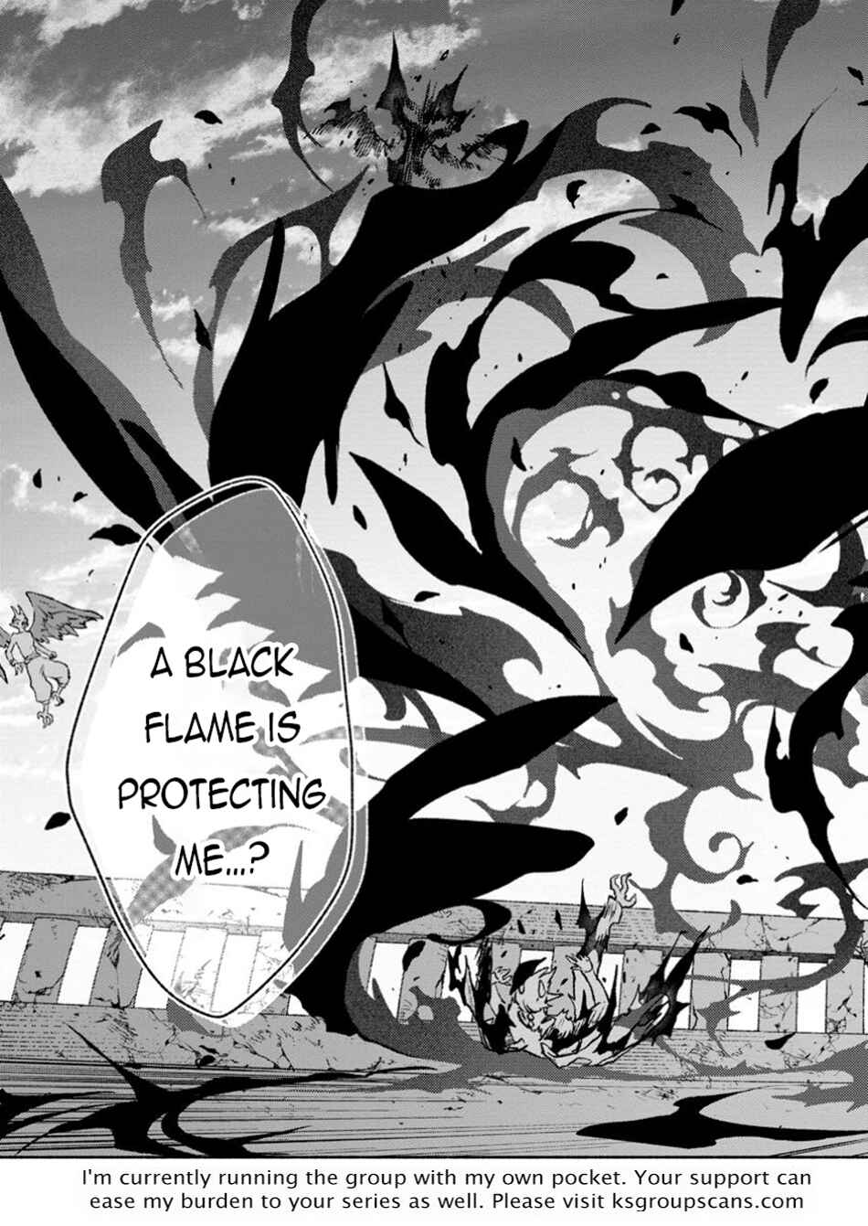 Page 14 Chapter 33.1 Sono Monban, Saikyou Nitsuki ~Tsuihou Sareta Bougyo Ryoku 9999 no Senshi, Outo no Monban Toshite Musou Suru~