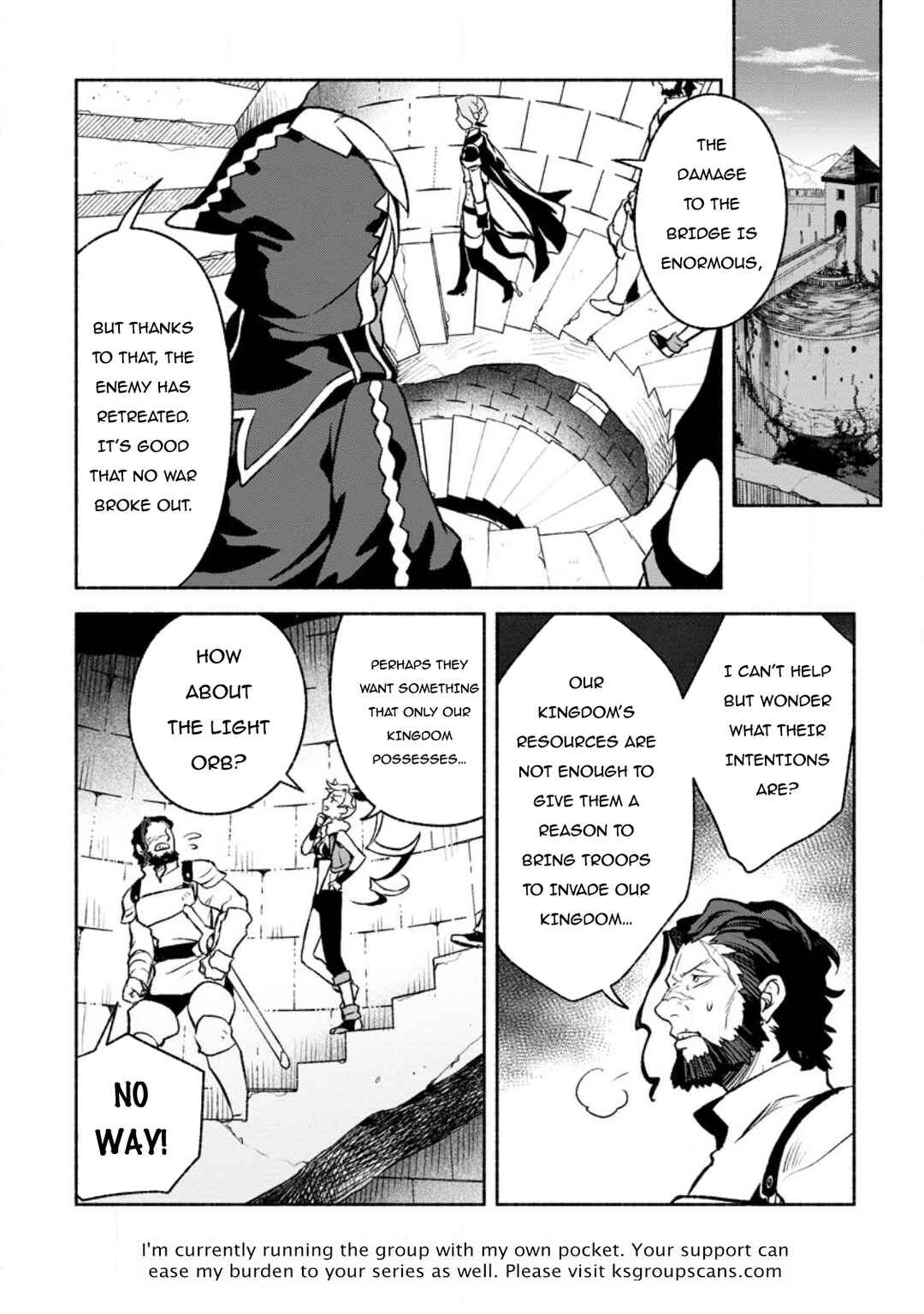 Page 13 Chapter 26.2 Sono Monban, Saikyou Nitsuki ~Tsuihou Sareta Bougyo Ryoku 9999 no Senshi, Outo no Monban Toshite Musou Suru~