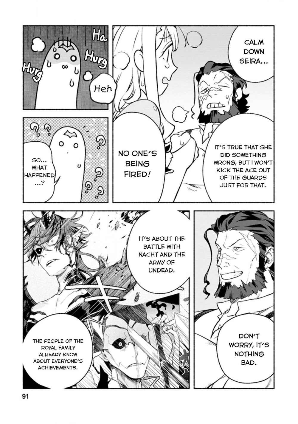 Page 28 Chapter 13 Sono Monban, Saikyou Nitsuki ~Tsuihou Sareta Bougyo Ryoku 9999 no Senshi, Outo no Monban Toshite Musou Suru~