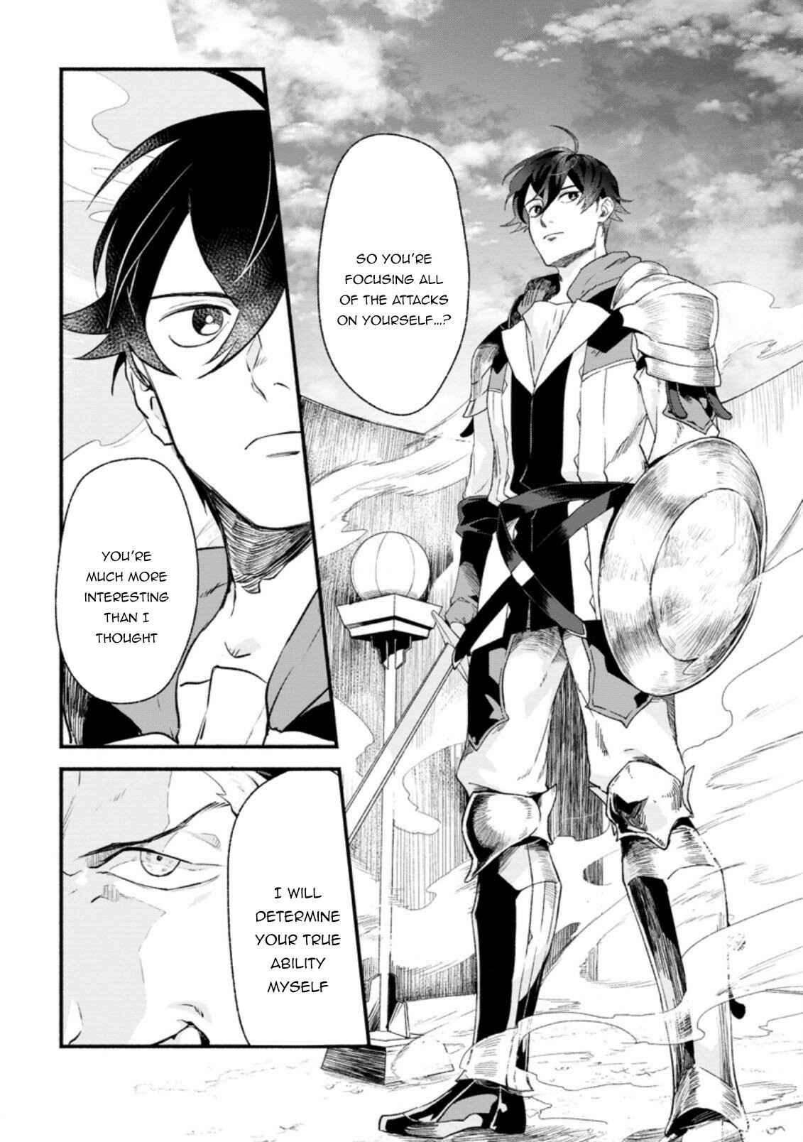 Page 4 Chapter 2 Sono Monban, Saikyou Nitsuki ~Tsuihou Sareta Bougyo Ryoku 9999 no Senshi, Outo no Monban Toshite Musou Suru~