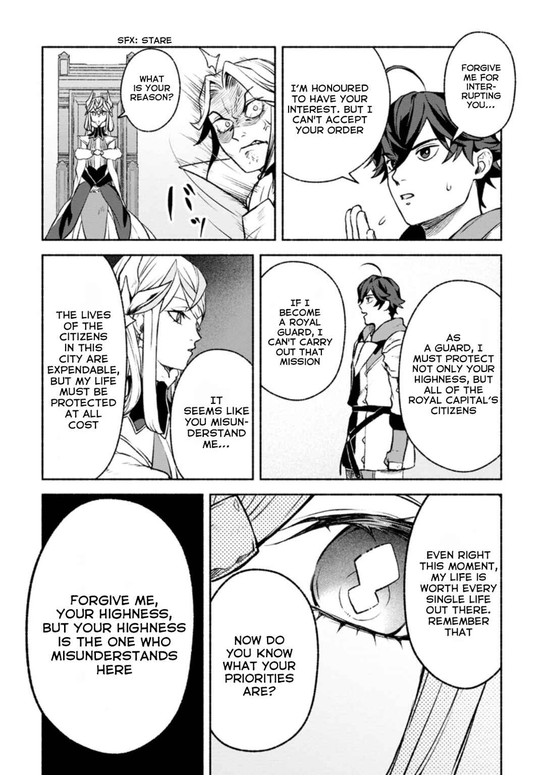 Page 10 Chapter 14.2 Sono Monban, Saikyou Nitsuki ~Tsuihou Sareta Bougyo Ryoku 9999 no Senshi, Outo no Monban Toshite Musou Suru~