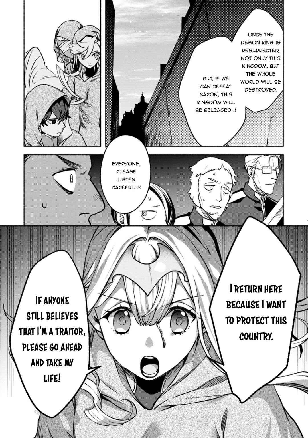 Page 12 Chapter 29 Sono Monban, Saikyou Nitsuki ~Tsuihou Sareta Bougyo Ryoku 9999 no Senshi, Outo no Monban Toshite Musou Suru~
